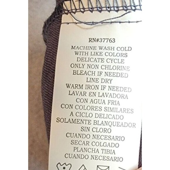 The Havanera Co Blue Embroidered Short Sleeve Button Up Shirt Size L Linen Blend - Picture 11 of 12